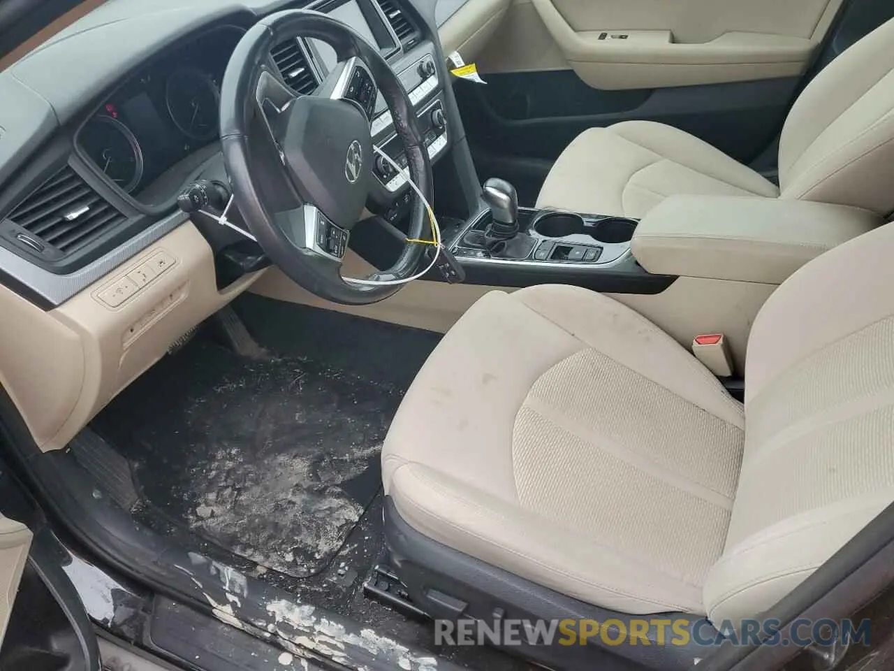 7 fotografías del automóvil dañado 5NPE34AFXKH815433 HYUNDAI SONATA 2019