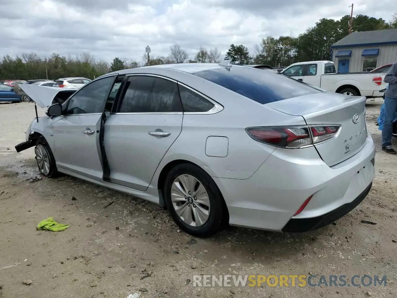 2 fotografías del automóvil dañado KMHE24L39KA093459 HYUNDAI SONATA 2019