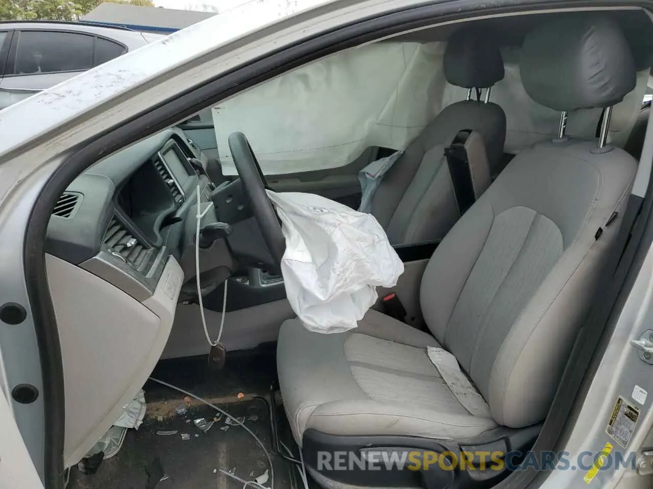 7 fotografías del automóvil dañado KMHE24L39KA093459 HYUNDAI SONATA 2019