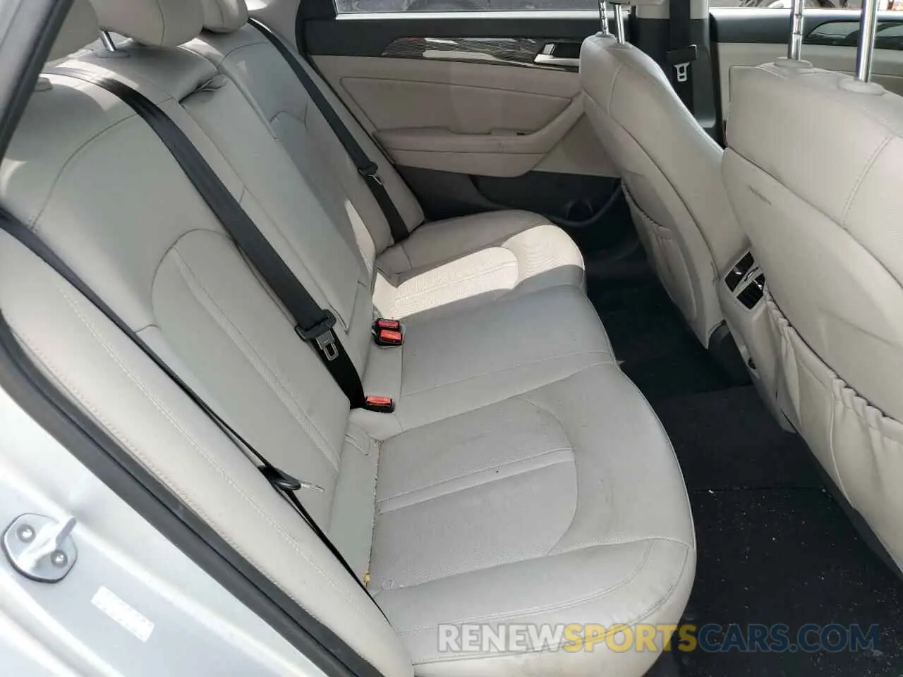 10 fotografías del automóvil dañado KMHE34L37KA092193 HYUNDAI SONATA 2019