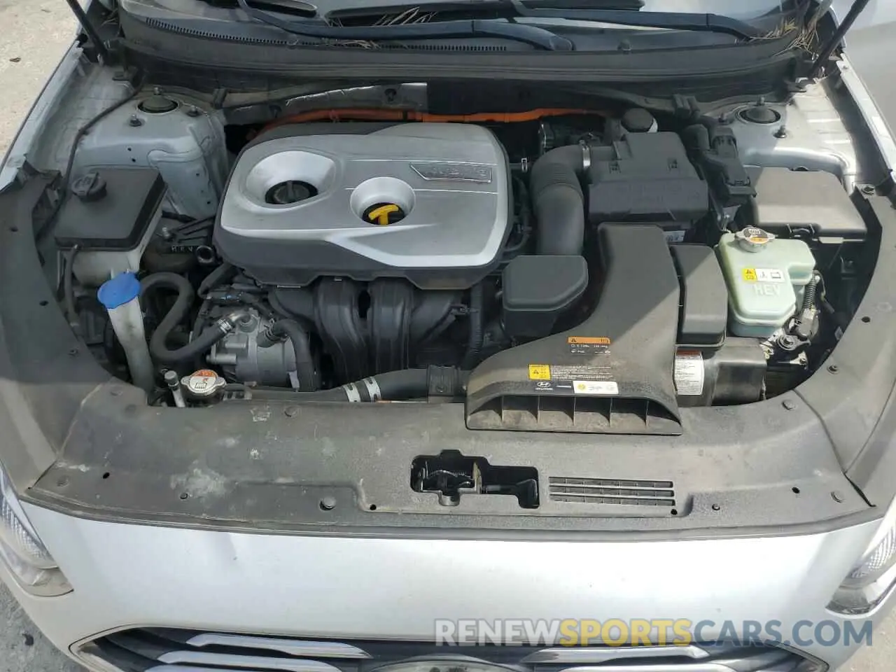 11 fotografías del automóvil dañado KMHE34L37KA092193 HYUNDAI SONATA 2019