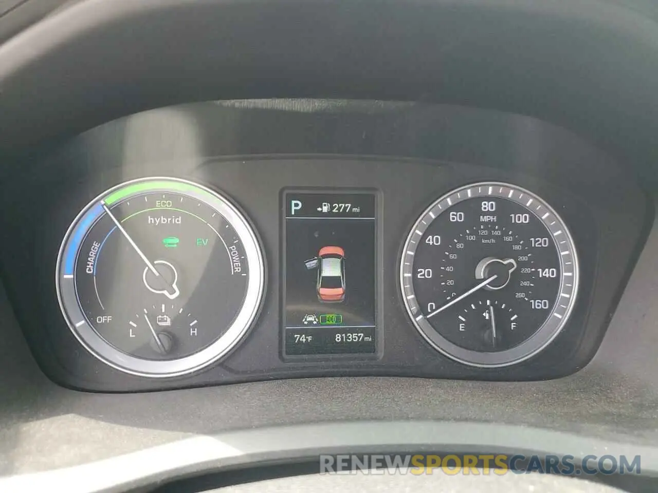 9 fotografías del automóvil dañado KMHE34L37KA092193 HYUNDAI SONATA 2019