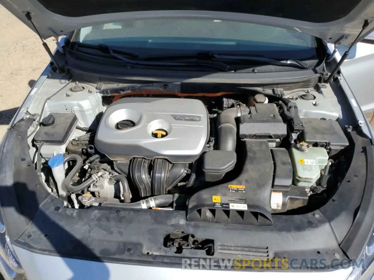 13 fotografías del automóvil dañado KMHE34L3XKA089241 HYUNDAI SONATA 2019