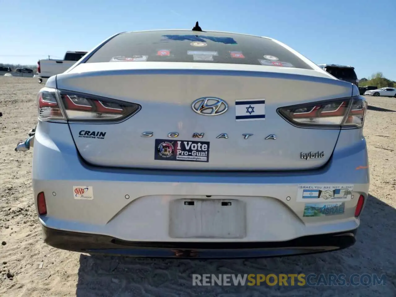 6 fotografías del automóvil dañado KMHE34L3XKA089241 HYUNDAI SONATA 2019