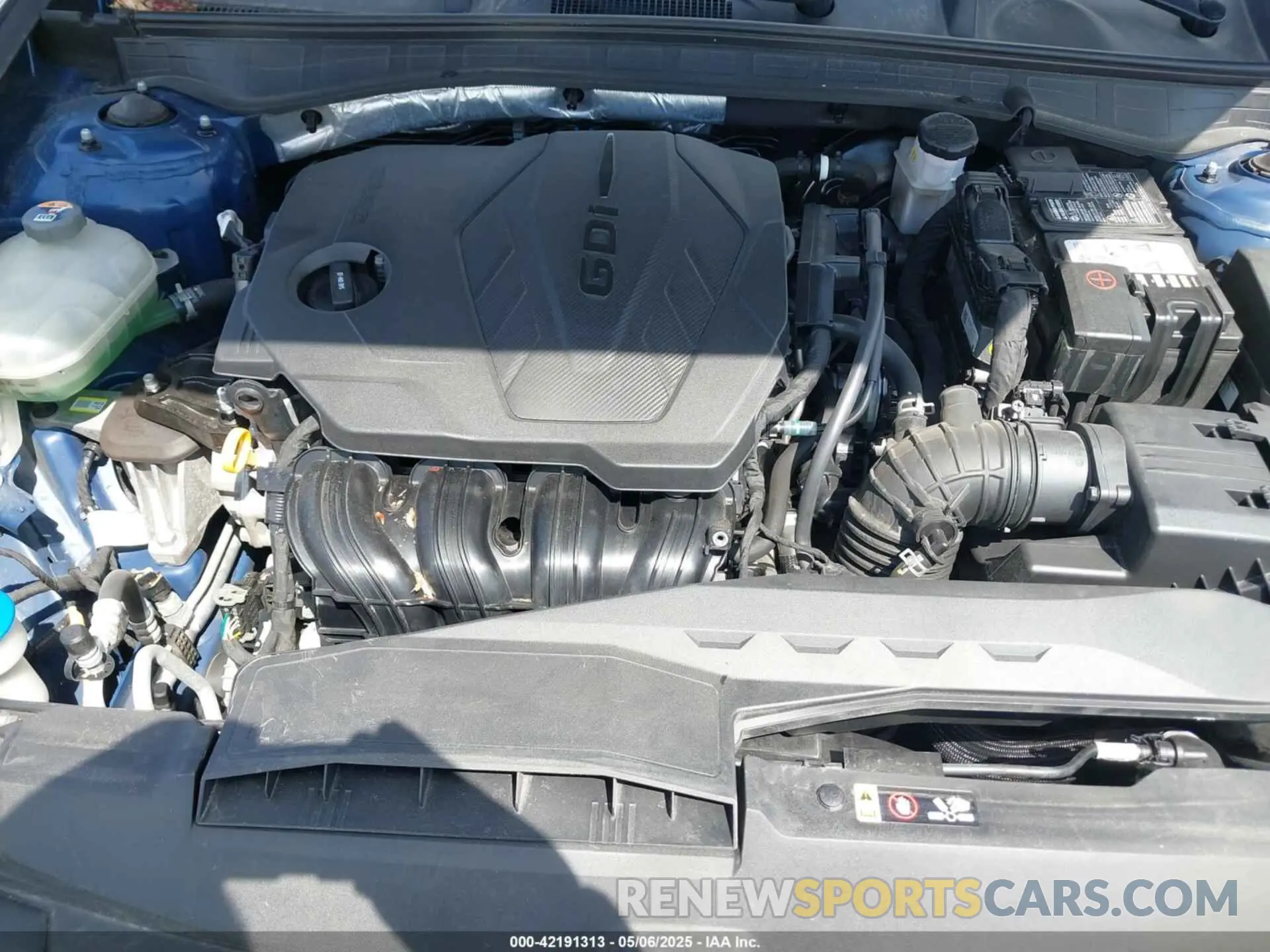 10 fotografías del automóvil dañado 5NPEF4JA0LH002065 HYUNDAI SONATA 2020