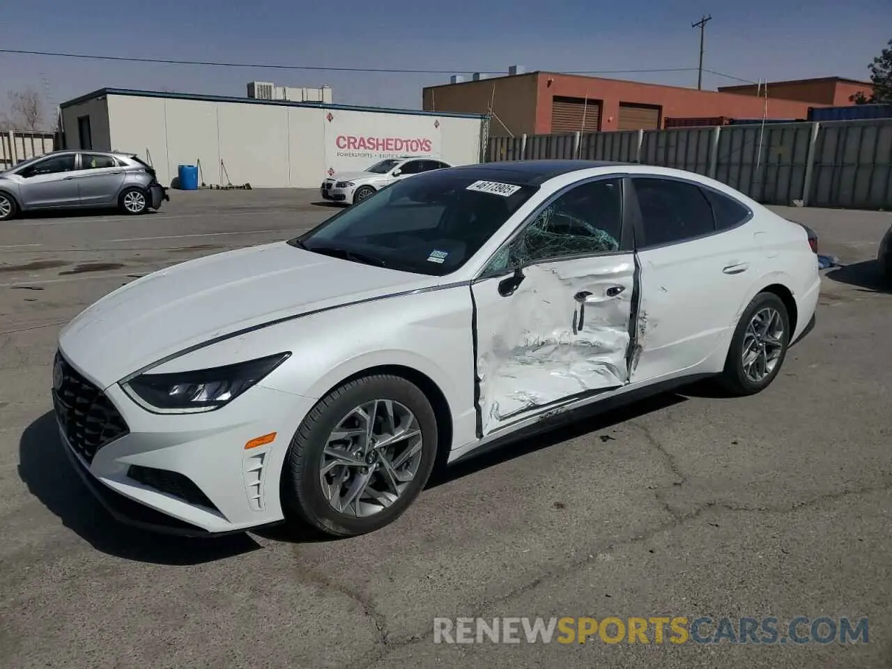 1 fotografías del automóvil dañado 5NPEF4JA0LH038547 HYUNDAI SONATA 2020