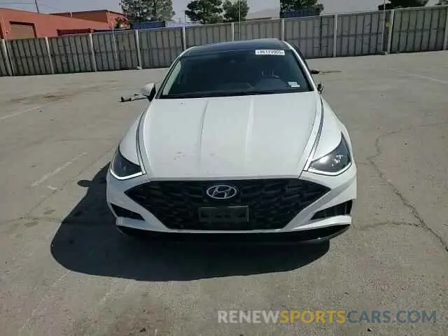 11 fotografías del automóvil dañado 5NPEF4JA0LH038547 HYUNDAI SONATA 2020