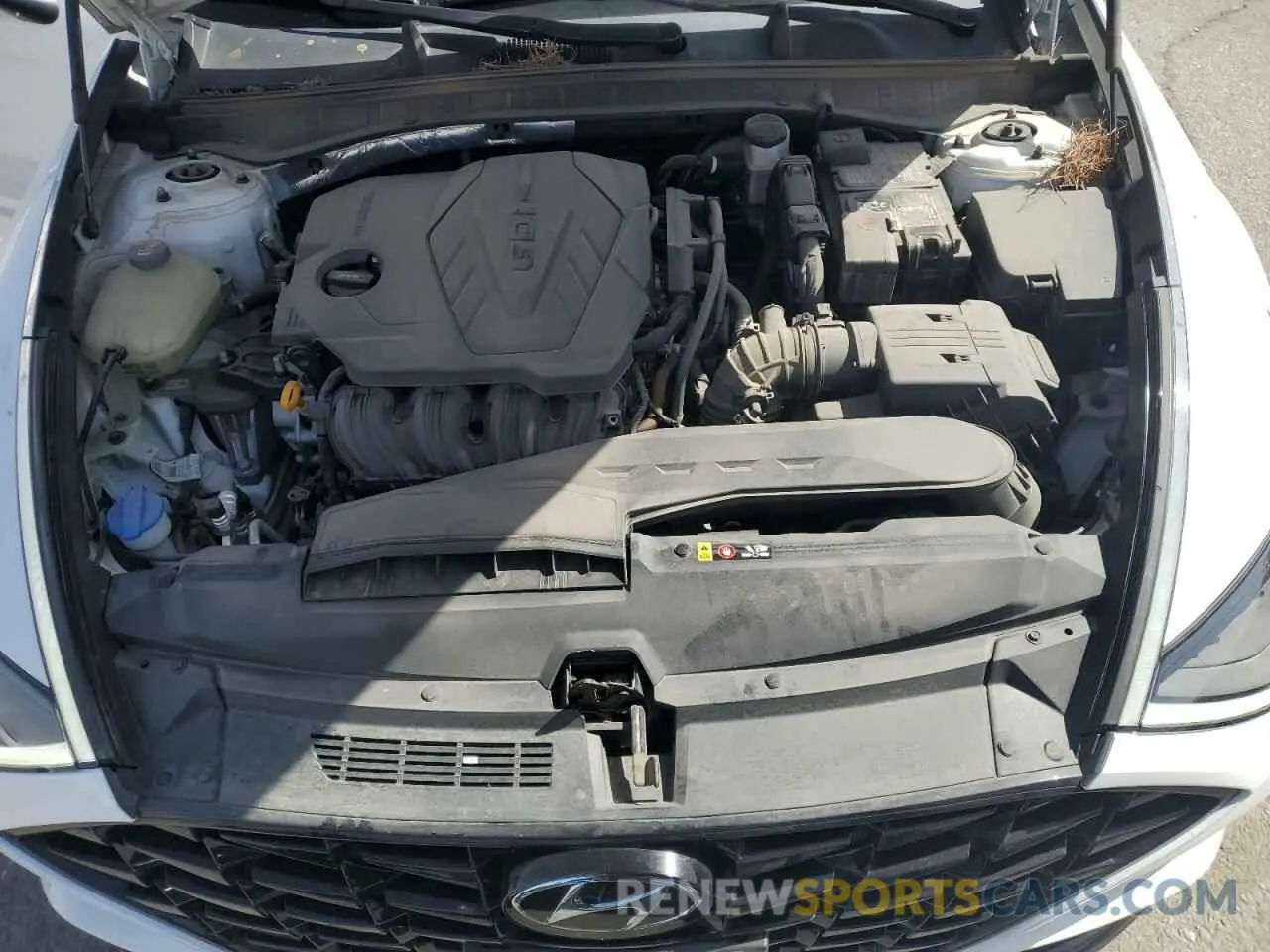 12 fotografías del automóvil dañado 5NPEF4JA0LH038547 HYUNDAI SONATA 2020
