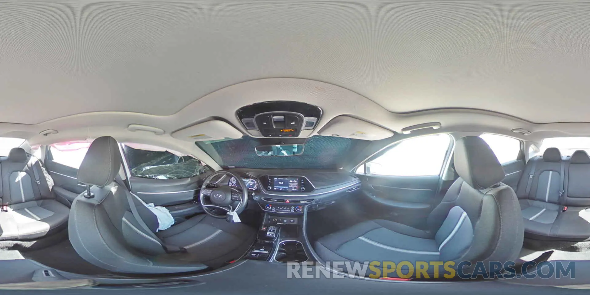 13 fotografías del automóvil dañado 5NPEF4JA0LH038547 HYUNDAI SONATA 2020