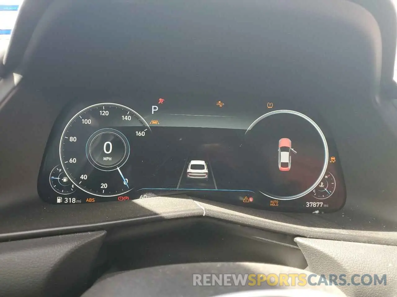 9 fotografías del automóvil dañado 5NPEF4JA0LH038547 HYUNDAI SONATA 2020
