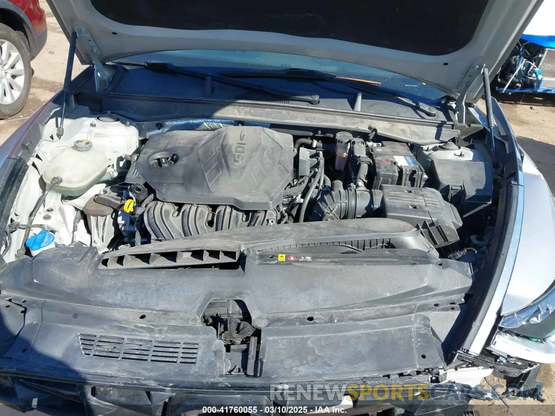 10 fotografías del automóvil dañado 5NPEF4JA0LH039052 HYUNDAI SONATA 2020