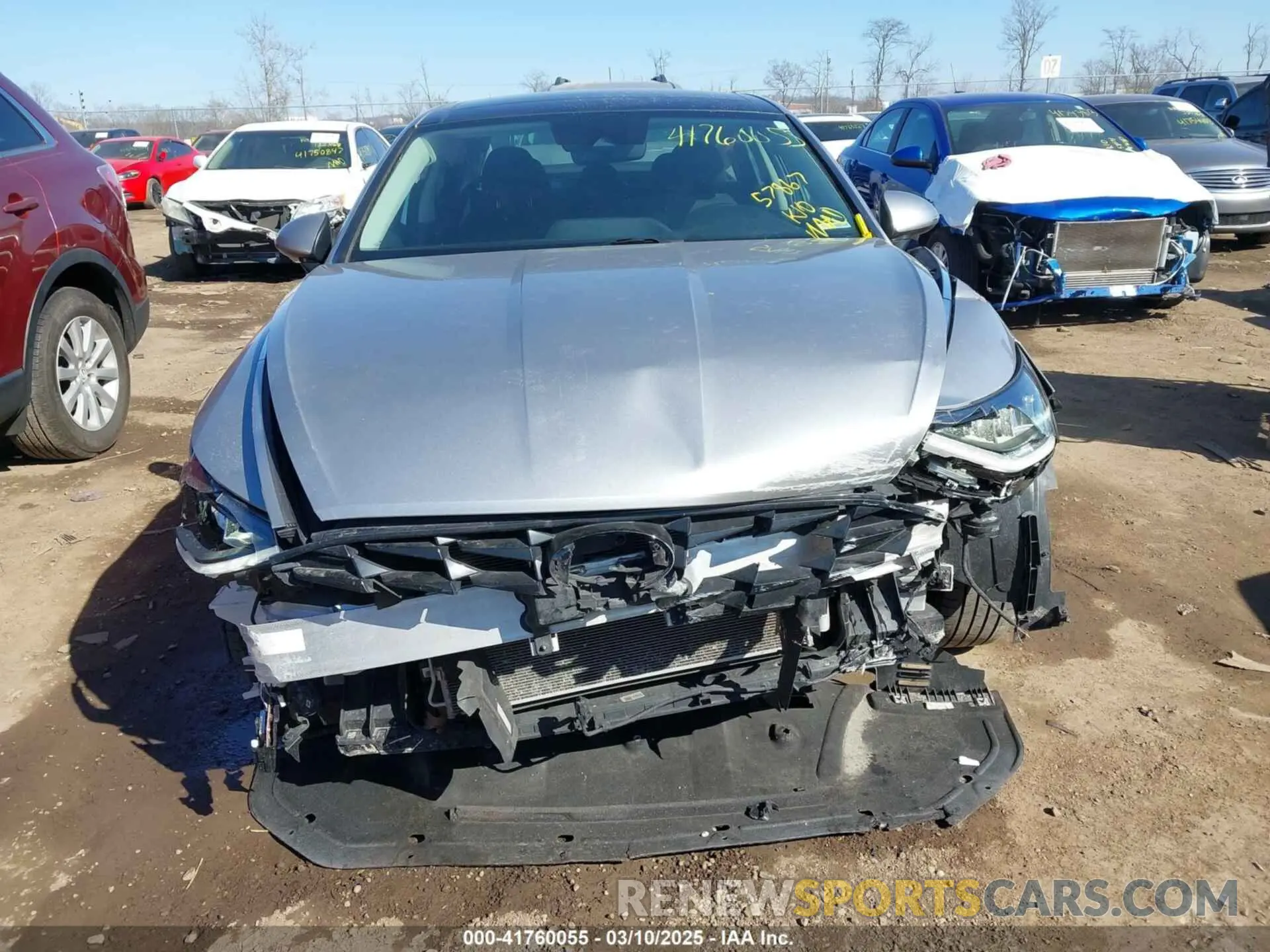 13 fotografías del automóvil dañado 5NPEF4JA0LH039052 HYUNDAI SONATA 2020