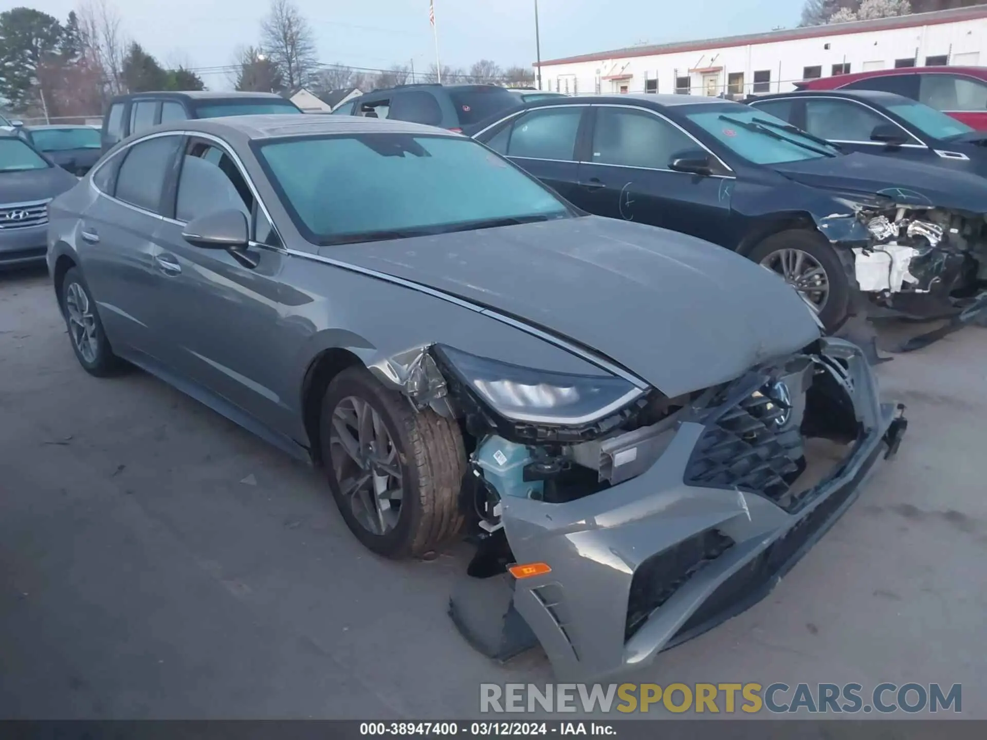 1 fotografías del automóvil dañado 5NPEF4JA1LH042025 HYUNDAI SONATA 2020