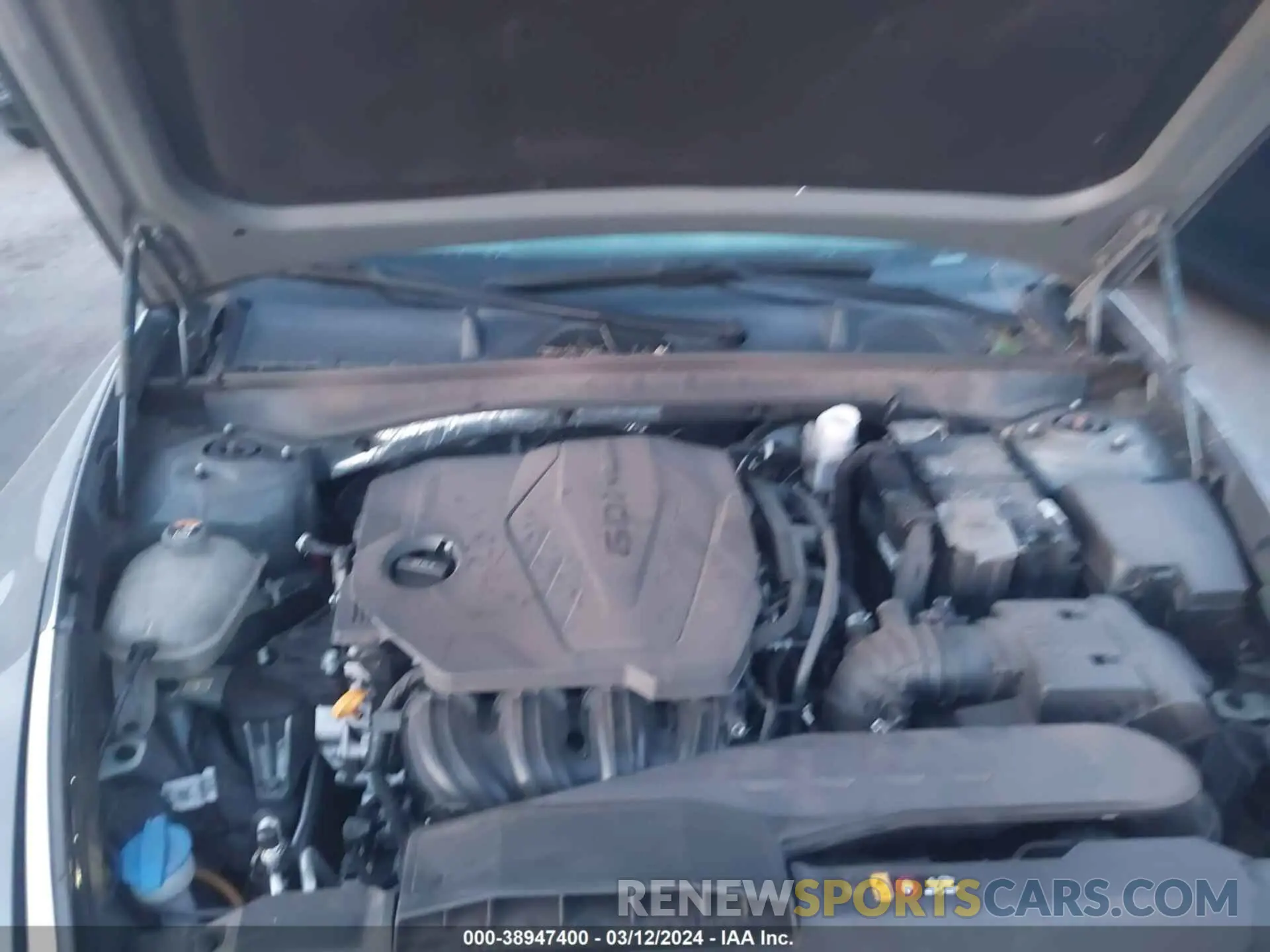 10 fotografías del automóvil dañado 5NPEF4JA1LH042025 HYUNDAI SONATA 2020