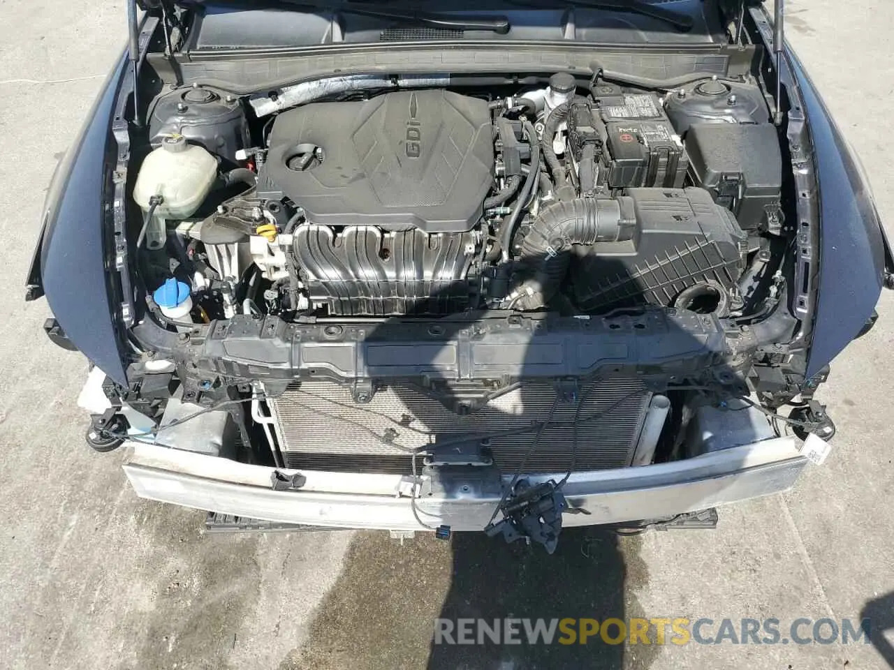 11 fotografías del automóvil dañado 5NPEF4JA2LH047024 HYUNDAI SONATA 2020