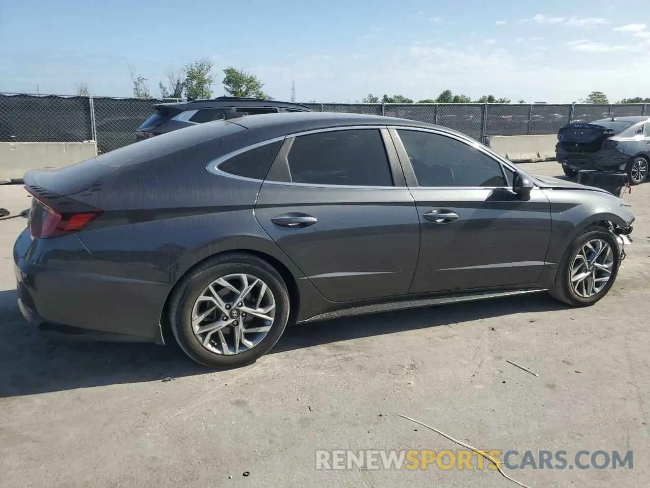 3 fotografías del automóvil dañado 5NPEF4JA2LH047024 HYUNDAI SONATA 2020