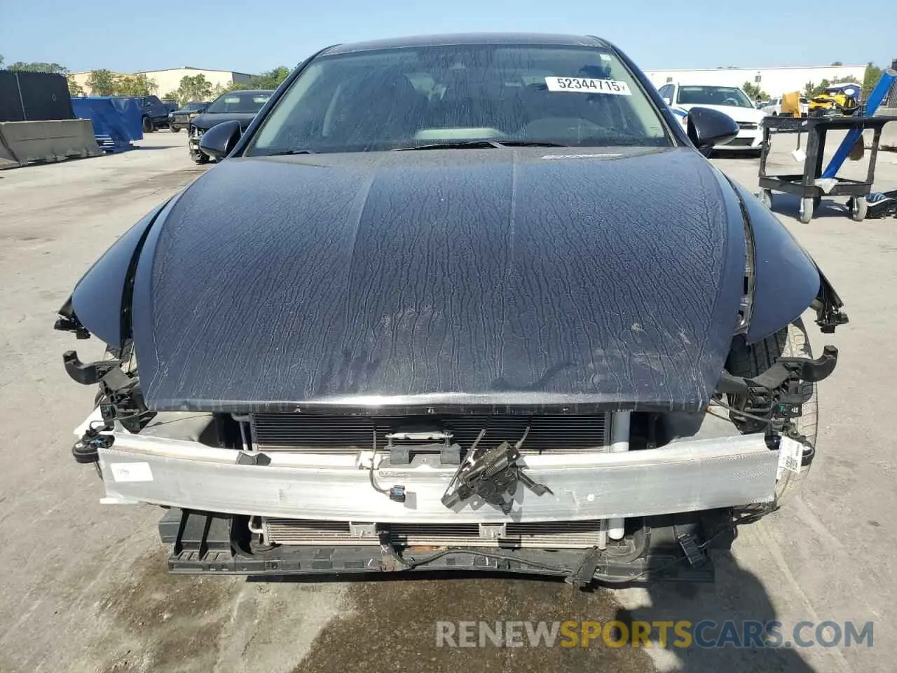 5 fotografías del automóvil dañado 5NPEF4JA2LH047024 HYUNDAI SONATA 2020