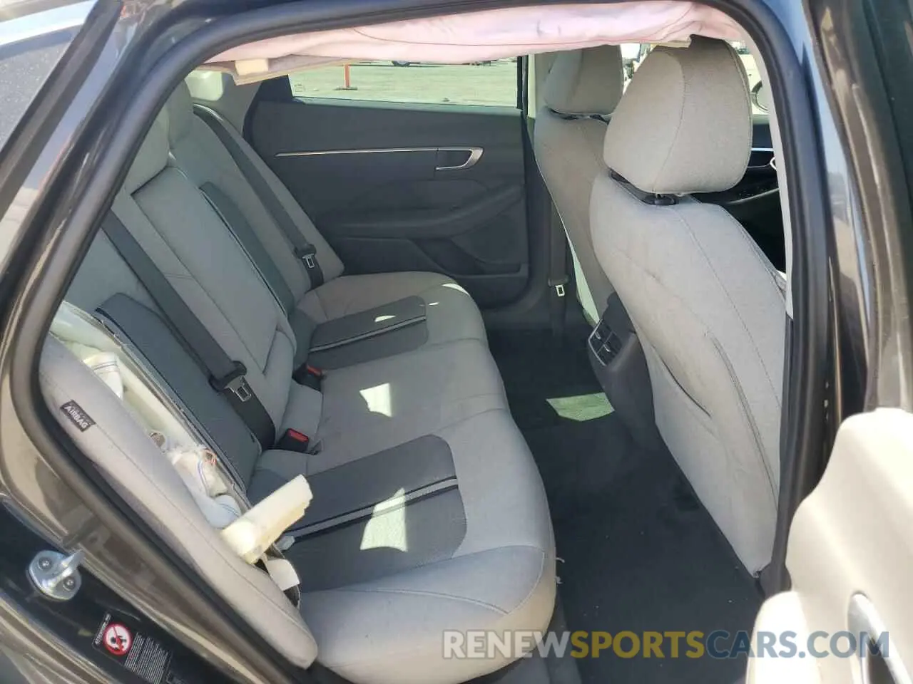 10 fotografías del automóvil dañado 5NPEF4JA2LH053244 HYUNDAI SONATA 2020