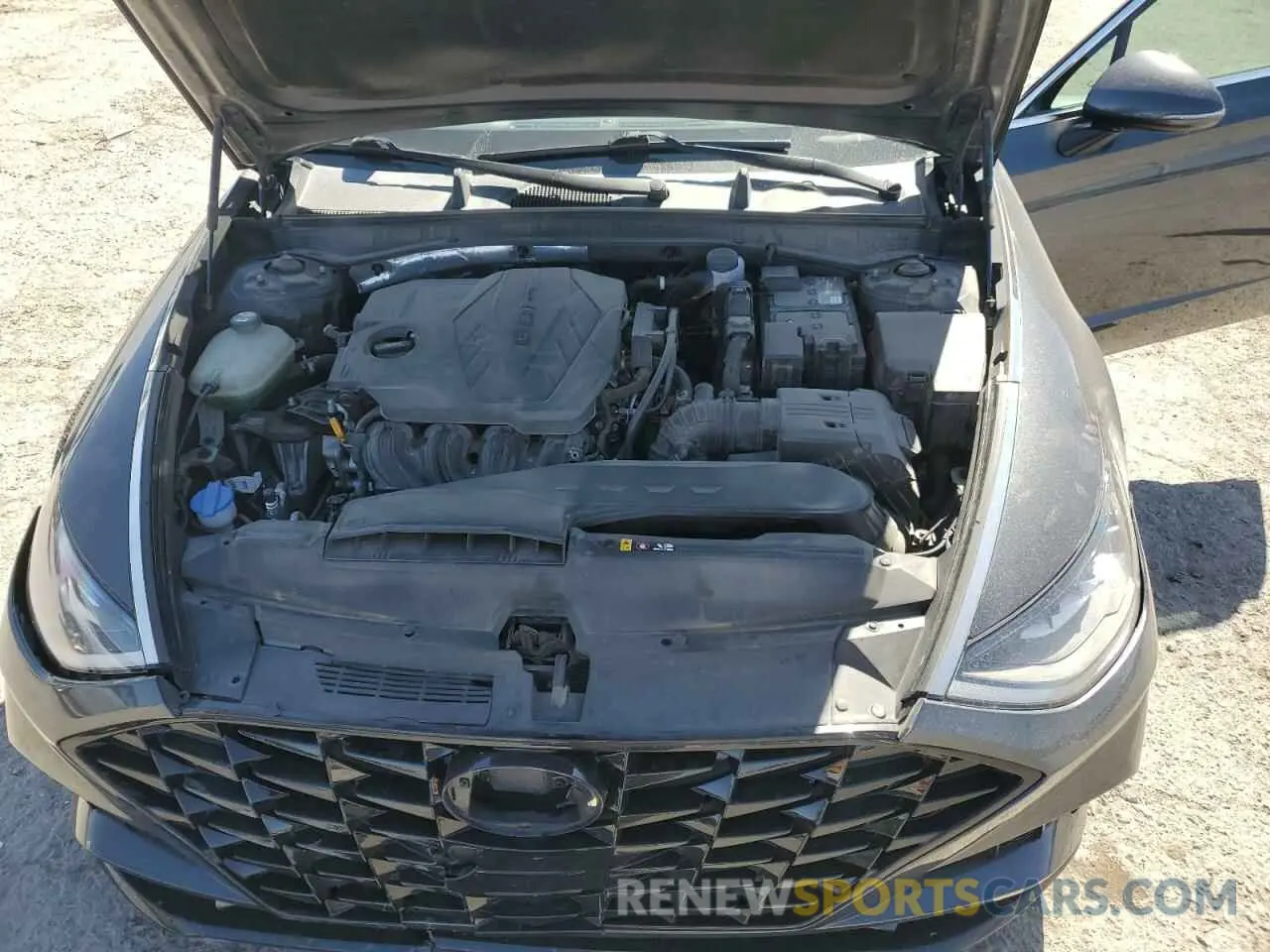 11 fotografías del automóvil dañado 5NPEF4JA2LH053244 HYUNDAI SONATA 2020