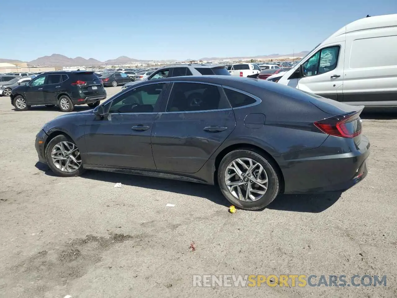 2 fotografías del automóvil dañado 5NPEF4JA2LH053244 HYUNDAI SONATA 2020