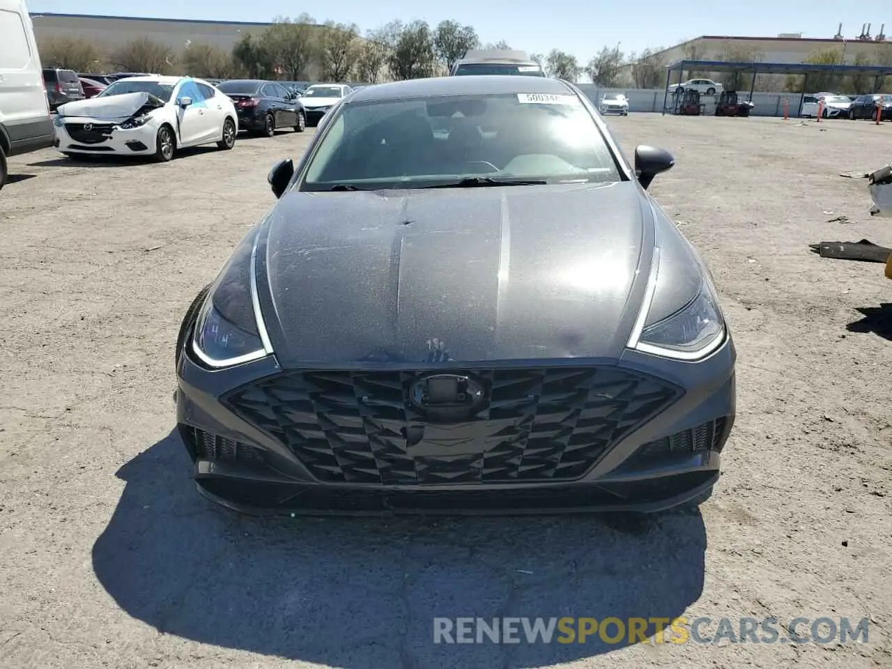 5 fotografías del automóvil dañado 5NPEF4JA2LH053244 HYUNDAI SONATA 2020