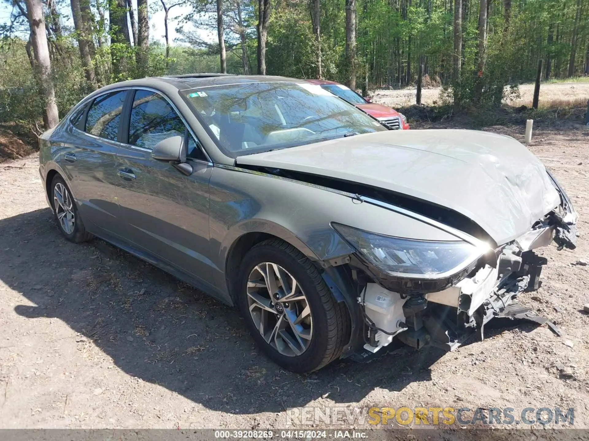 1 fotografías del automóvil dañado 5NPEF4JA3LH038882 HYUNDAI SONATA 2020