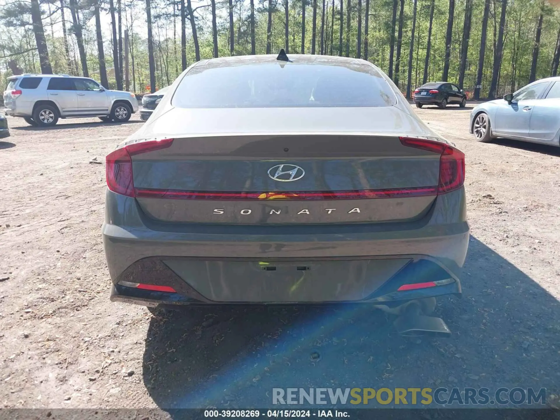 17 fotografías del automóvil dañado 5NPEF4JA3LH038882 HYUNDAI SONATA 2020