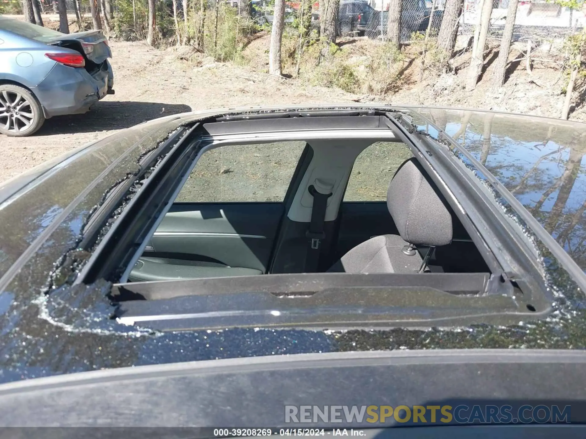 6 fotografías del automóvil dañado 5NPEF4JA3LH038882 HYUNDAI SONATA 2020