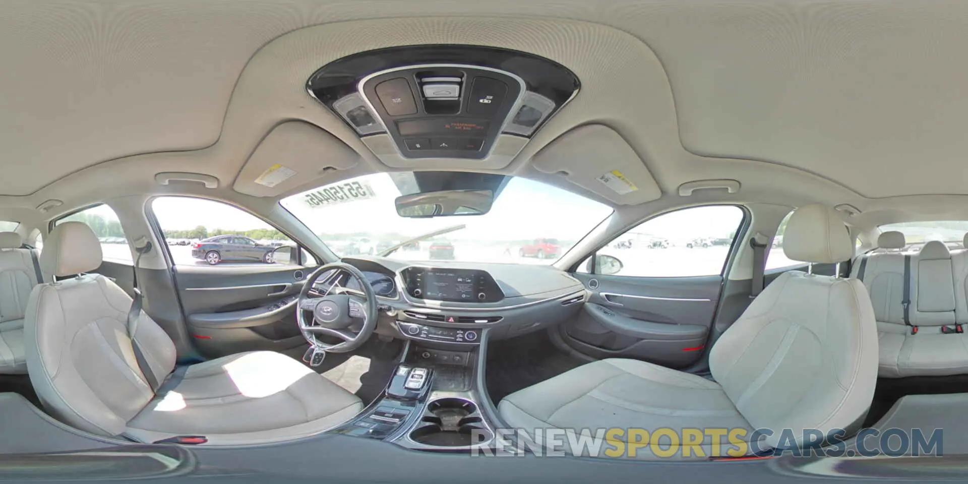 14 fotografías del automóvil dañado 5NPEF4JA3LH054063 HYUNDAI SONATA 2020