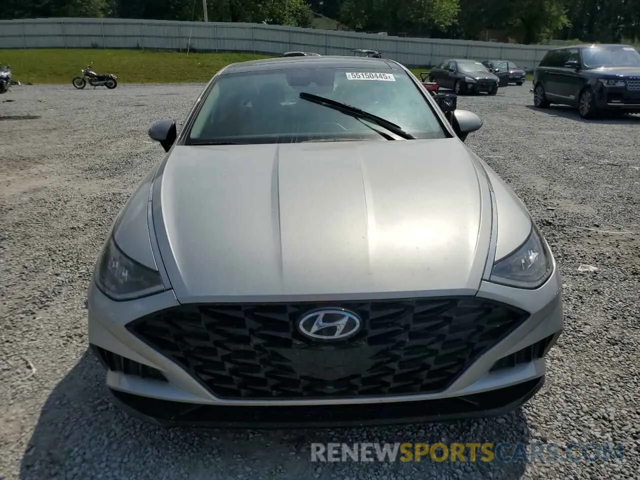 5 fotografías del automóvil dañado 5NPEF4JA3LH054063 HYUNDAI SONATA 2020