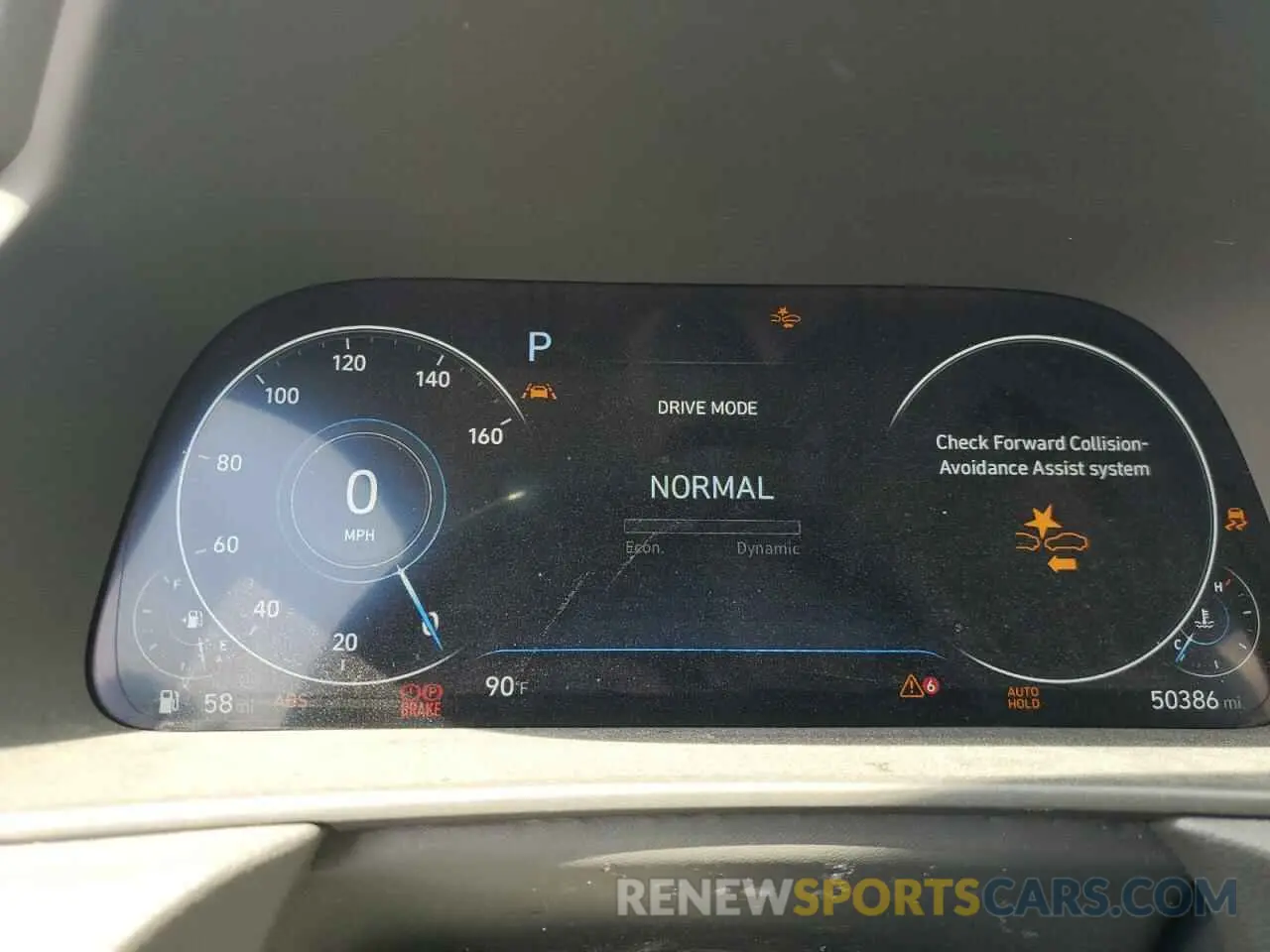 9 fotografías del automóvil dañado 5NPEF4JA3LH054063 HYUNDAI SONATA 2020