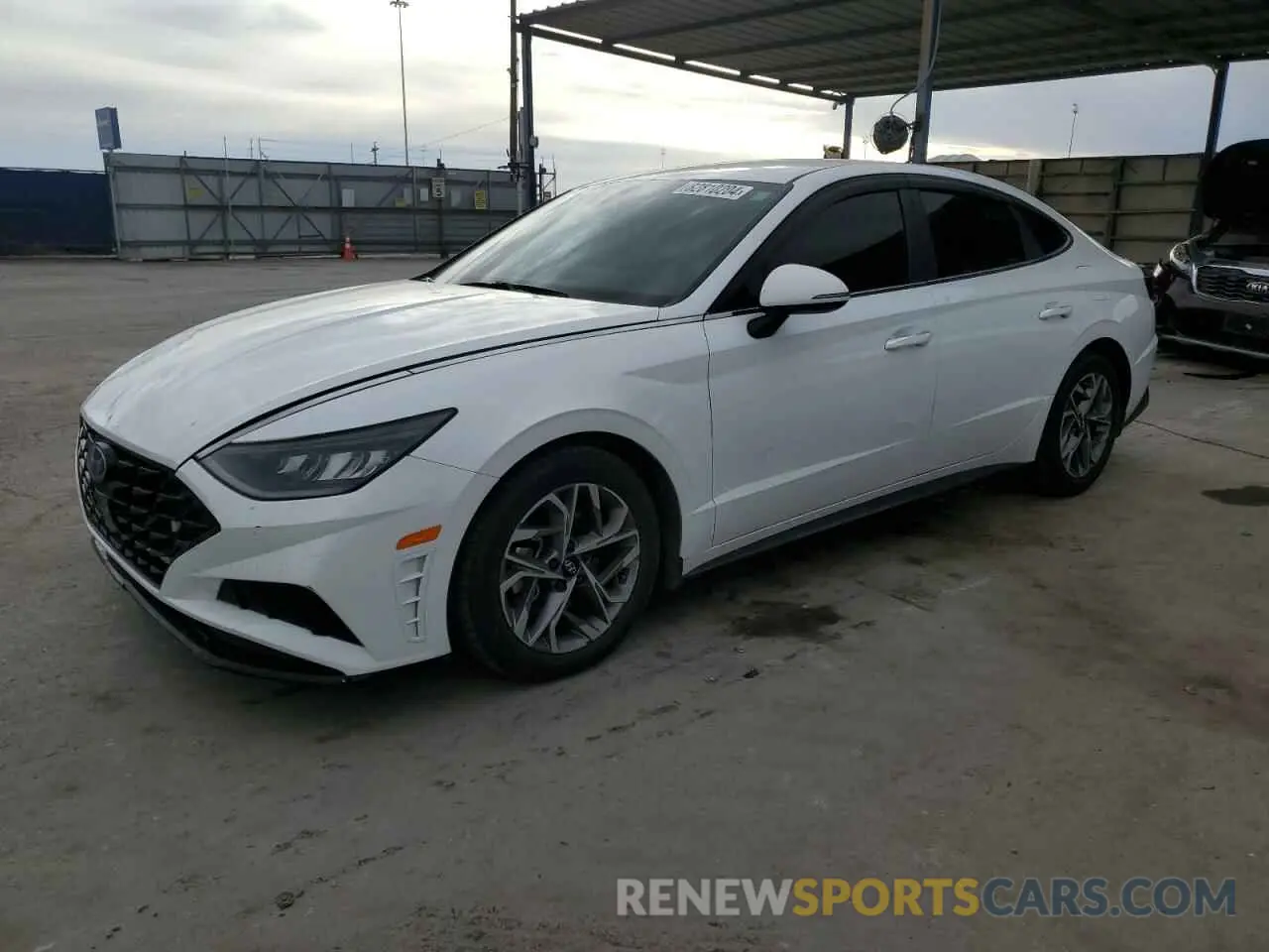 1 fotografías del automóvil dañado 5NPEF4JA3LH058842 HYUNDAI SONATA 2020