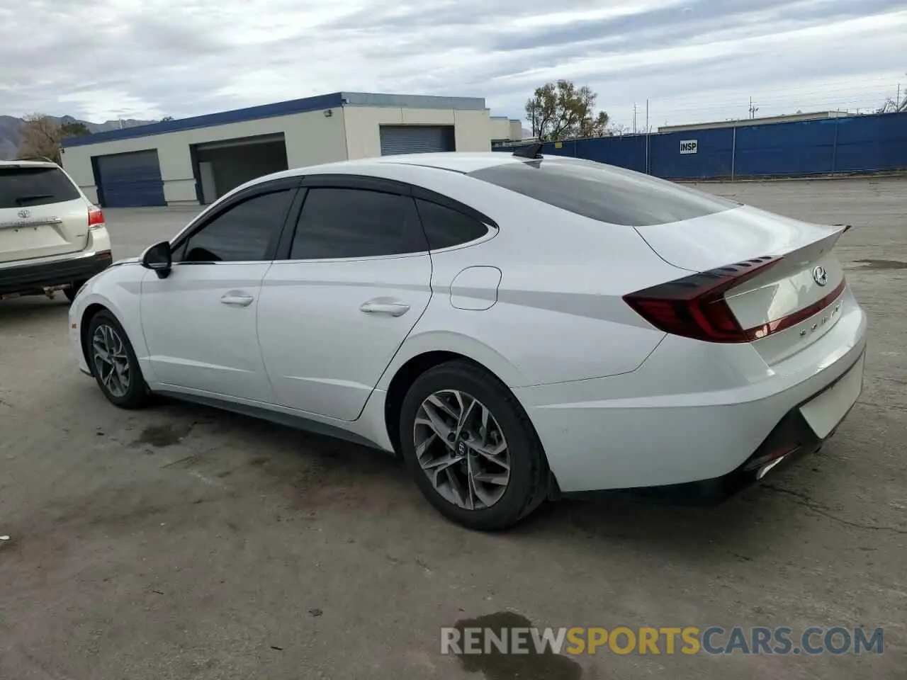 2 fotografías del automóvil dañado 5NPEF4JA3LH058842 HYUNDAI SONATA 2020