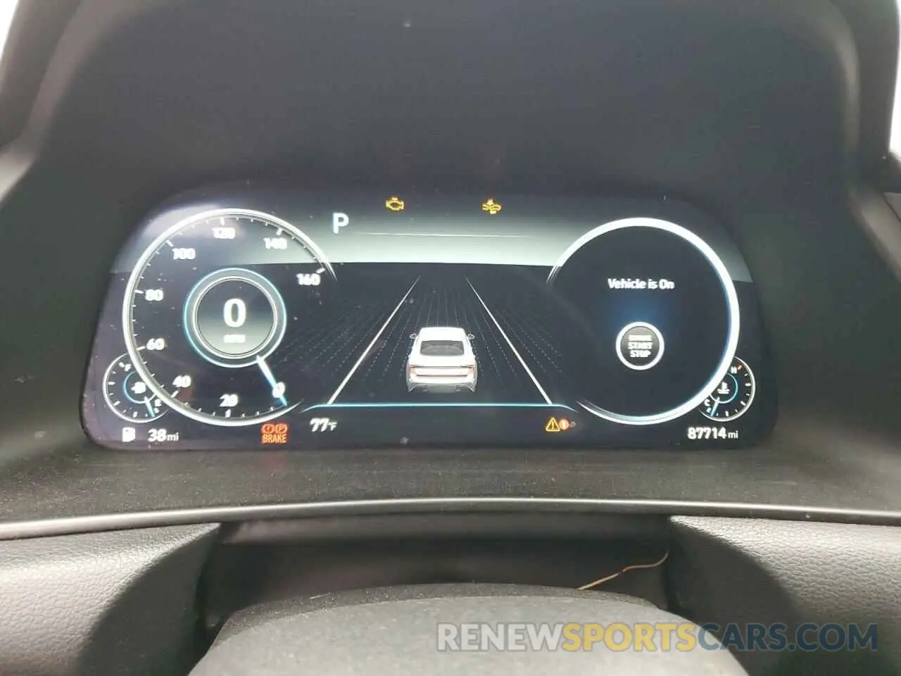 9 fotografías del automóvil dañado 5NPEF4JA3LH058842 HYUNDAI SONATA 2020