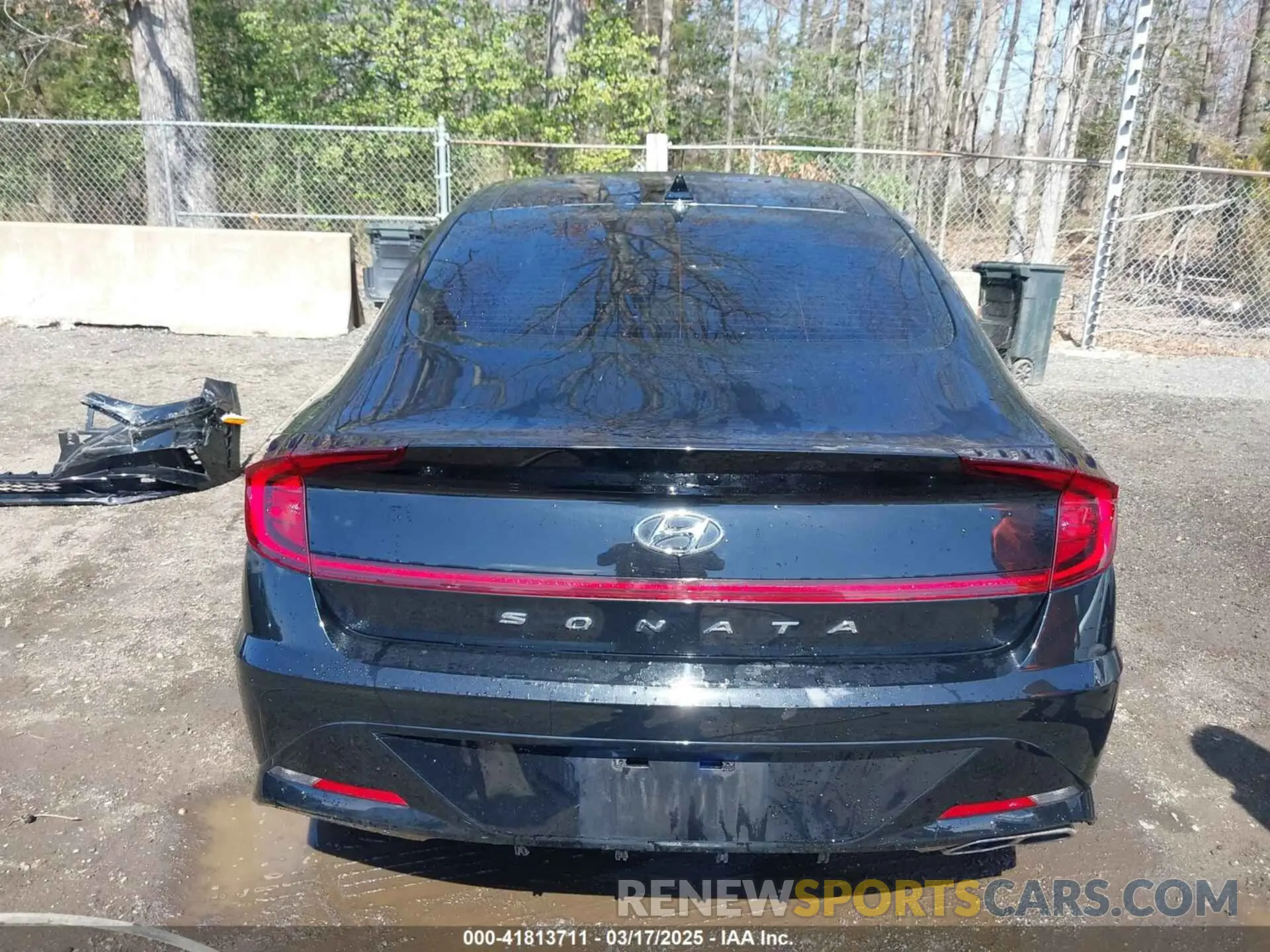 16 fotografías del automóvil dañado 5NPEF4JA3LH059215 HYUNDAI SONATA 2020
