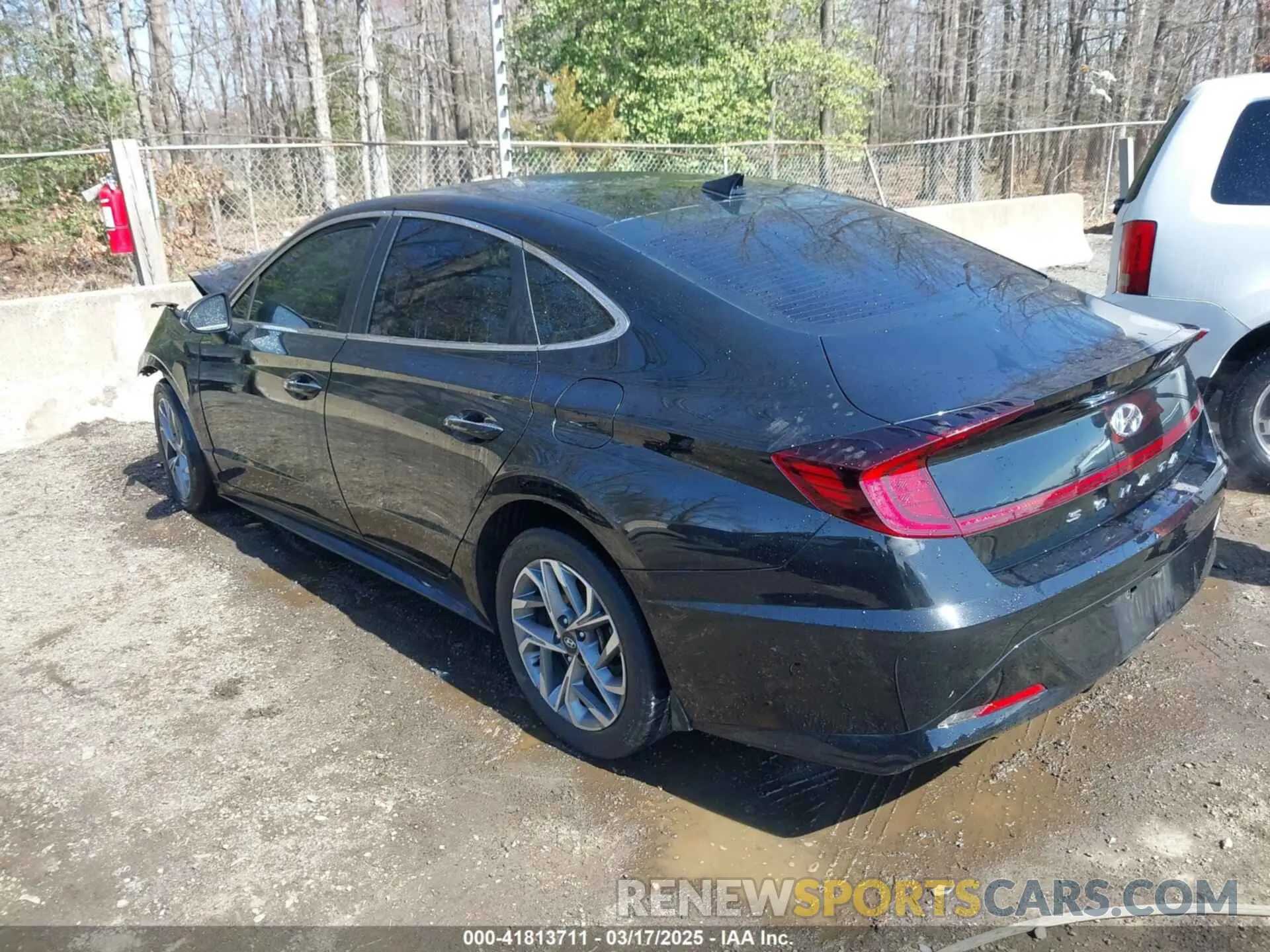 3 fotografías del automóvil dañado 5NPEF4JA3LH059215 HYUNDAI SONATA 2020