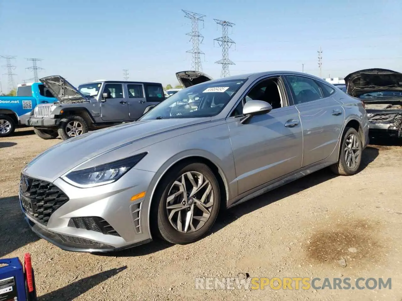 1 fotografías del automóvil dañado 5NPEF4JA3LH060610 HYUNDAI SONATA 2020