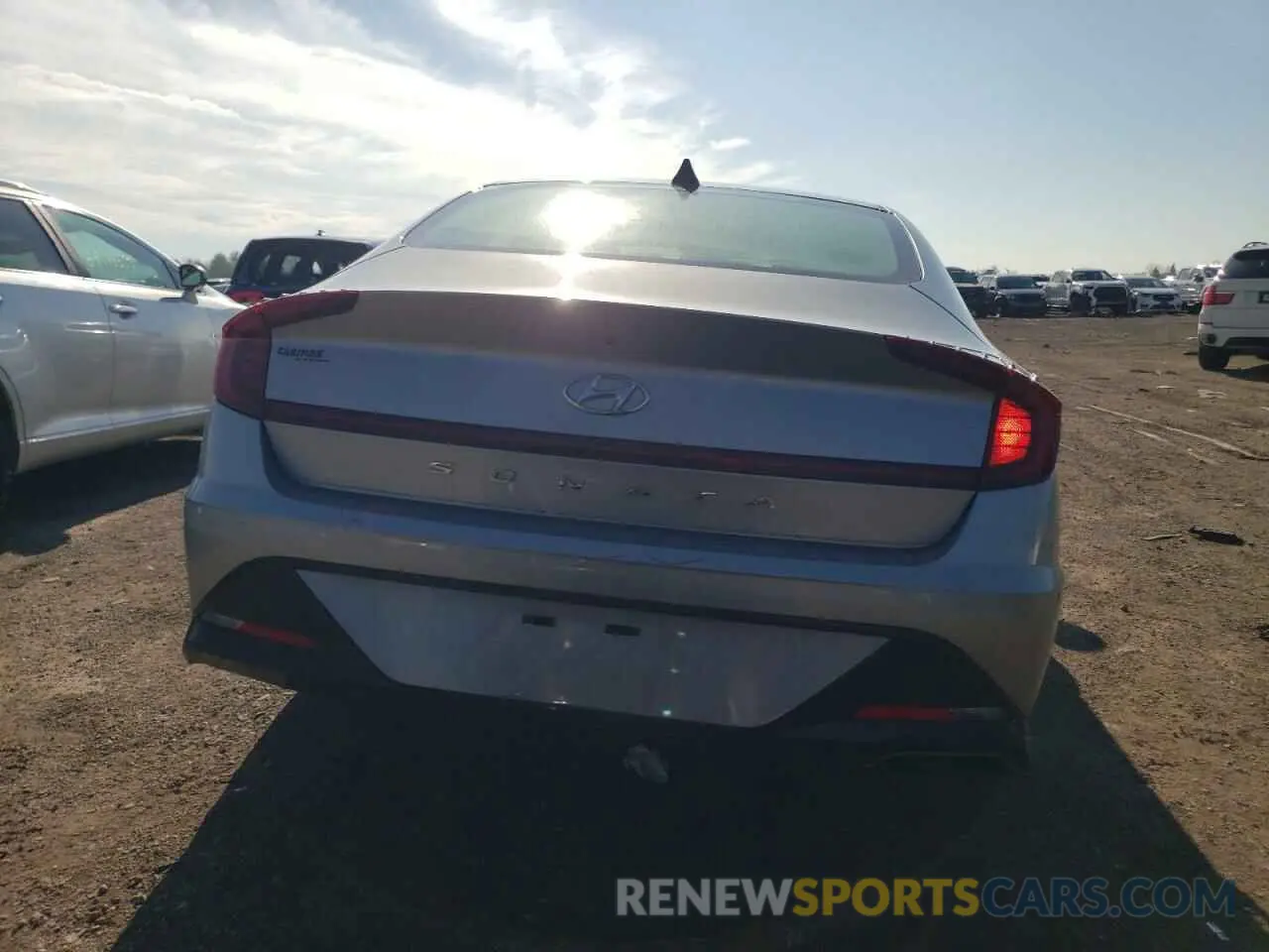 6 fotografías del automóvil dañado 5NPEF4JA3LH060610 HYUNDAI SONATA 2020