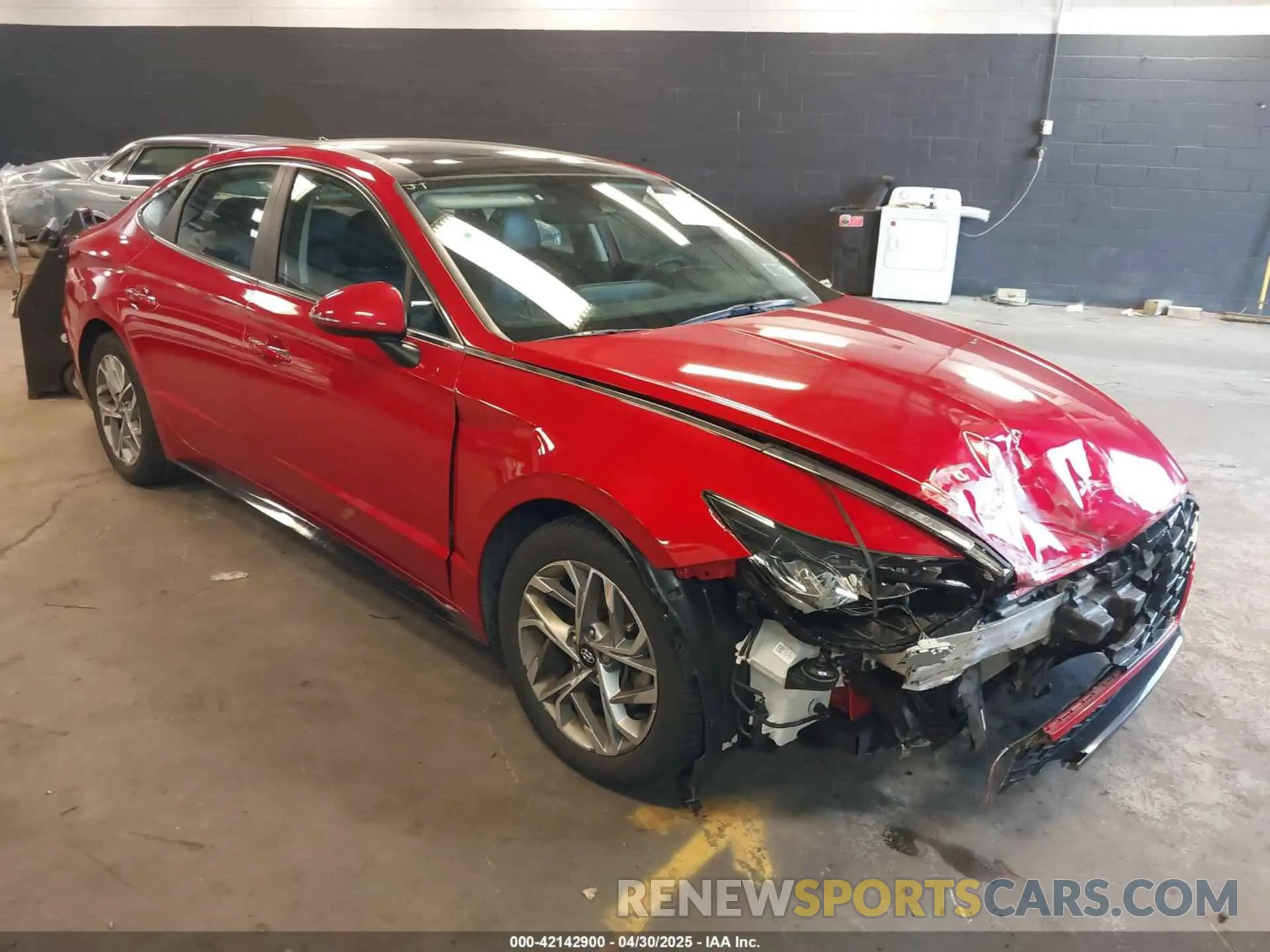 1 fotografías del automóvil dañado 5NPEF4JA5LH015250 HYUNDAI SONATA 2020