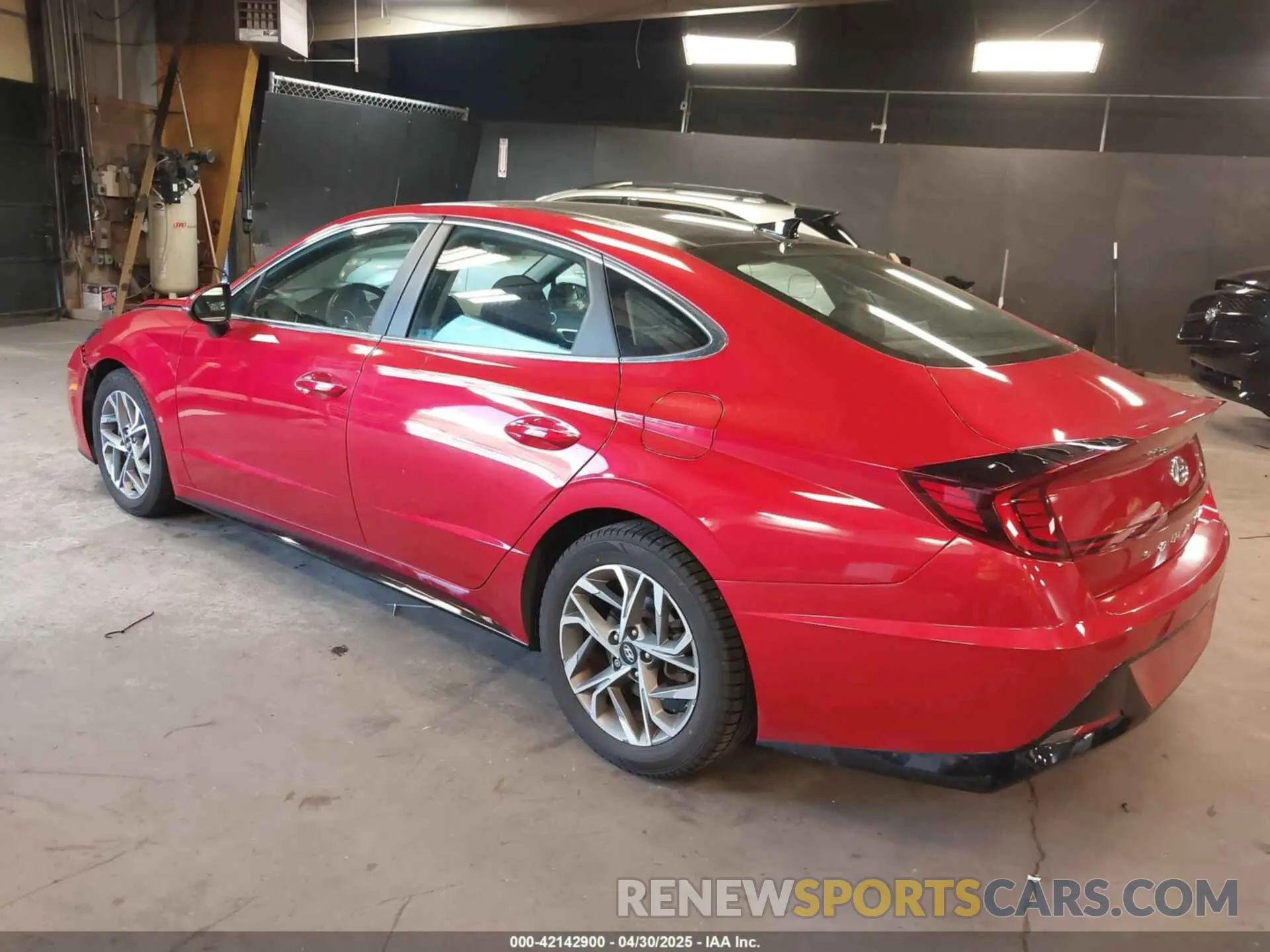 3 fotografías del automóvil dañado 5NPEF4JA5LH015250 HYUNDAI SONATA 2020