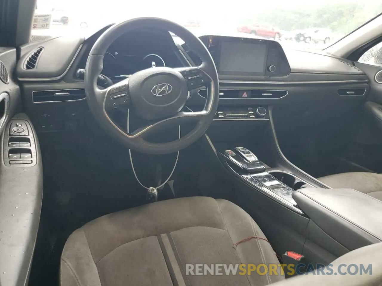8 fotografías del automóvil dañado 5NPEF4JA5LH023509 HYUNDAI SONATA 2020