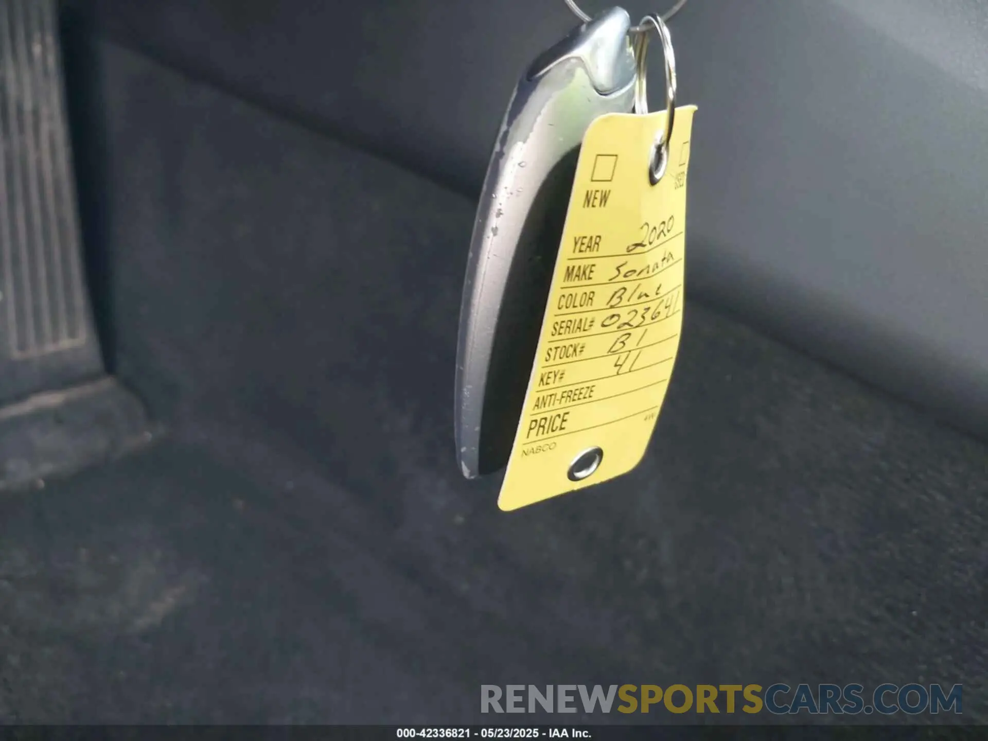 11 fotografías del automóvil dañado 5NPEF4JA5LH023641 HYUNDAI SONATA 2020