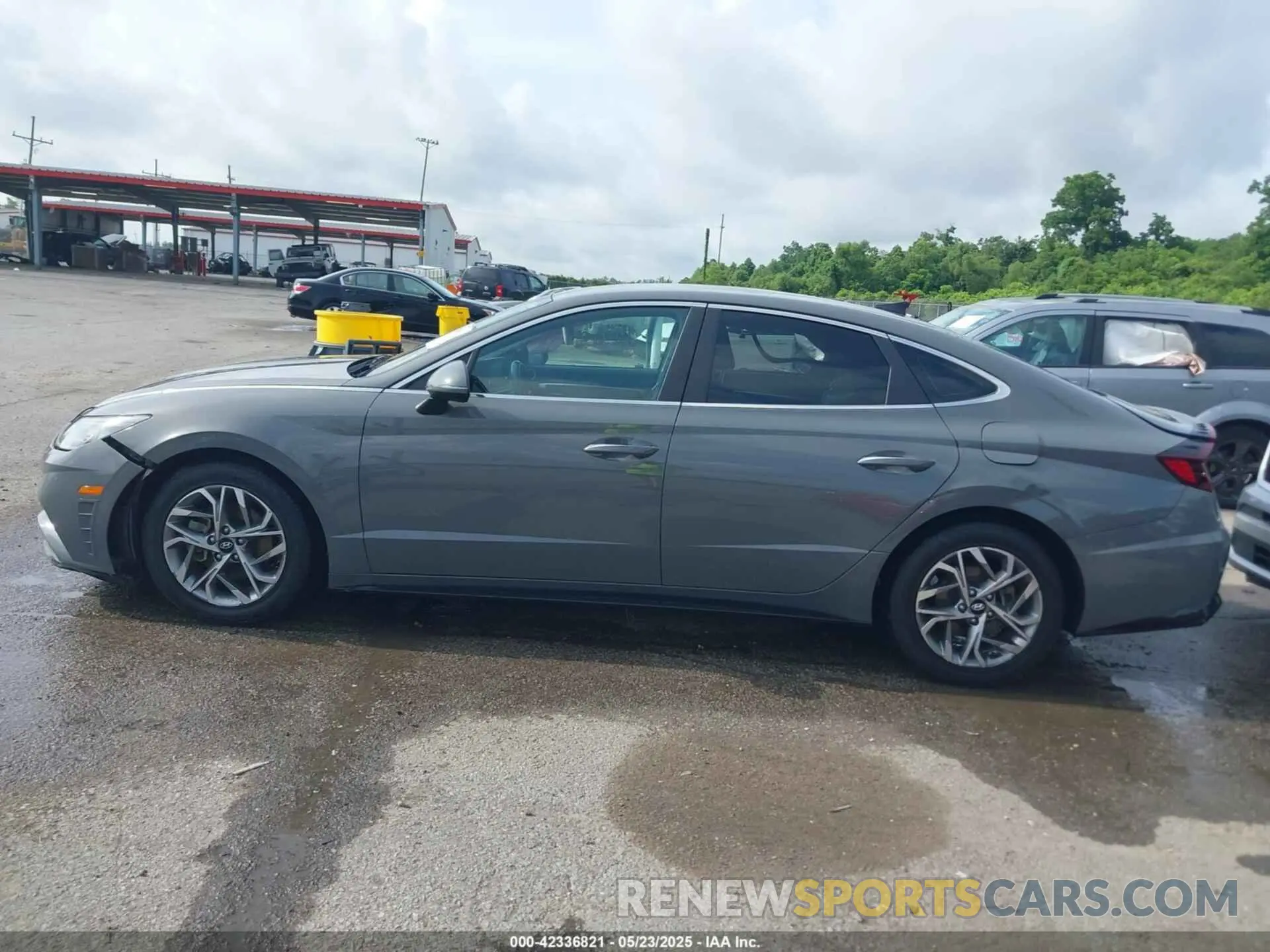 14 fotografías del automóvil dañado 5NPEF4JA5LH023641 HYUNDAI SONATA 2020