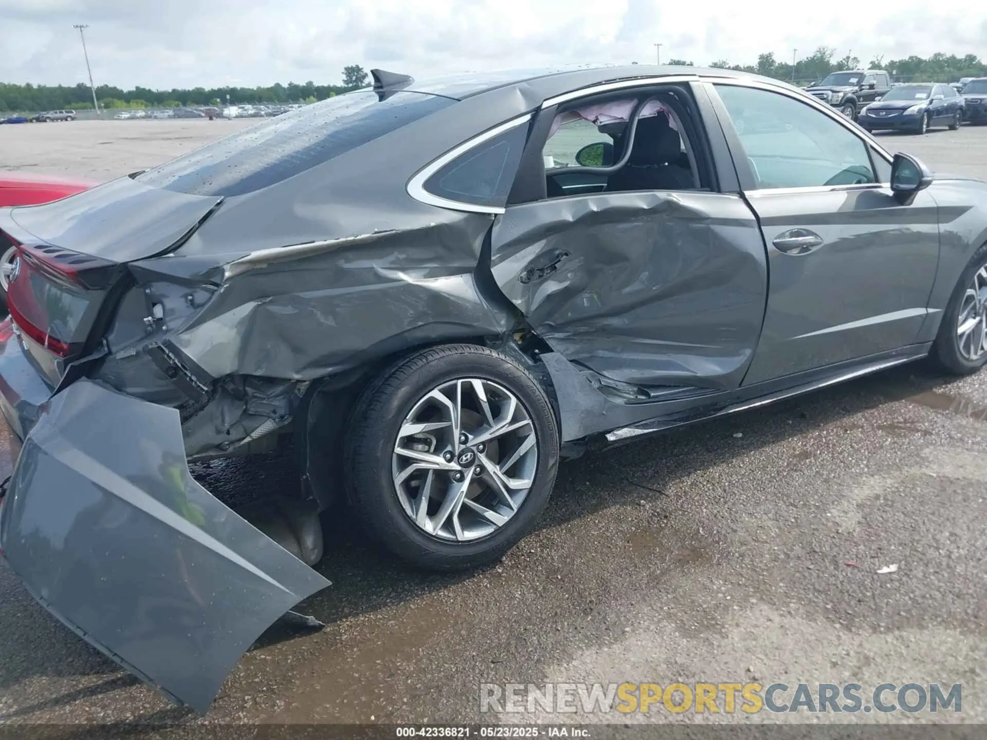 6 fotografías del automóvil dañado 5NPEF4JA5LH023641 HYUNDAI SONATA 2020