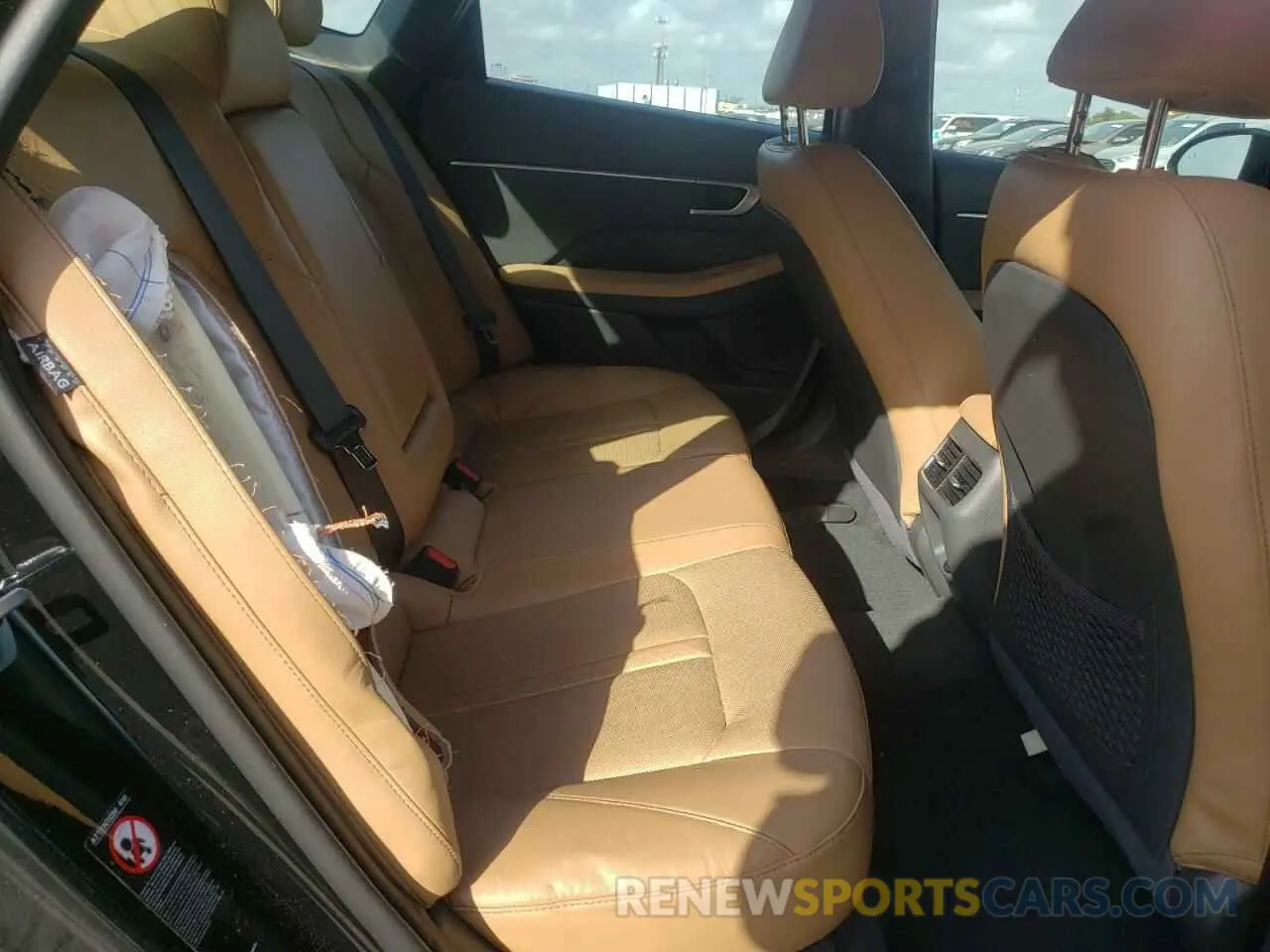 10 fotografías del automóvil dañado 5NPEF4JA5LH029908 HYUNDAI SONATA 2020