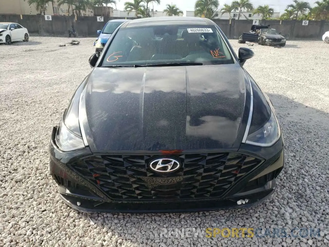 5 fotografías del automóvil dañado 5NPEF4JA5LH029908 HYUNDAI SONATA 2020