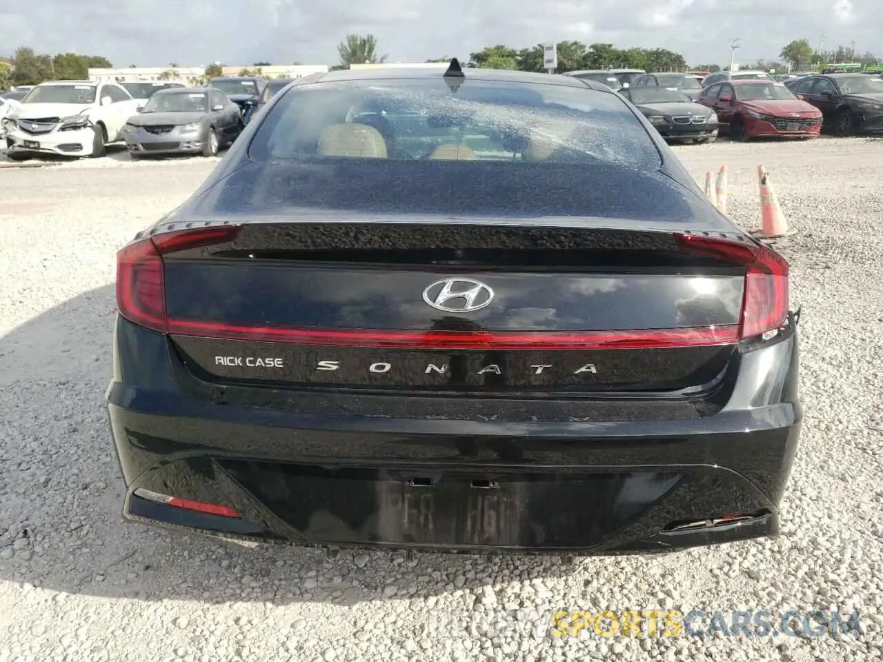 6 fotografías del automóvil dañado 5NPEF4JA5LH029908 HYUNDAI SONATA 2020