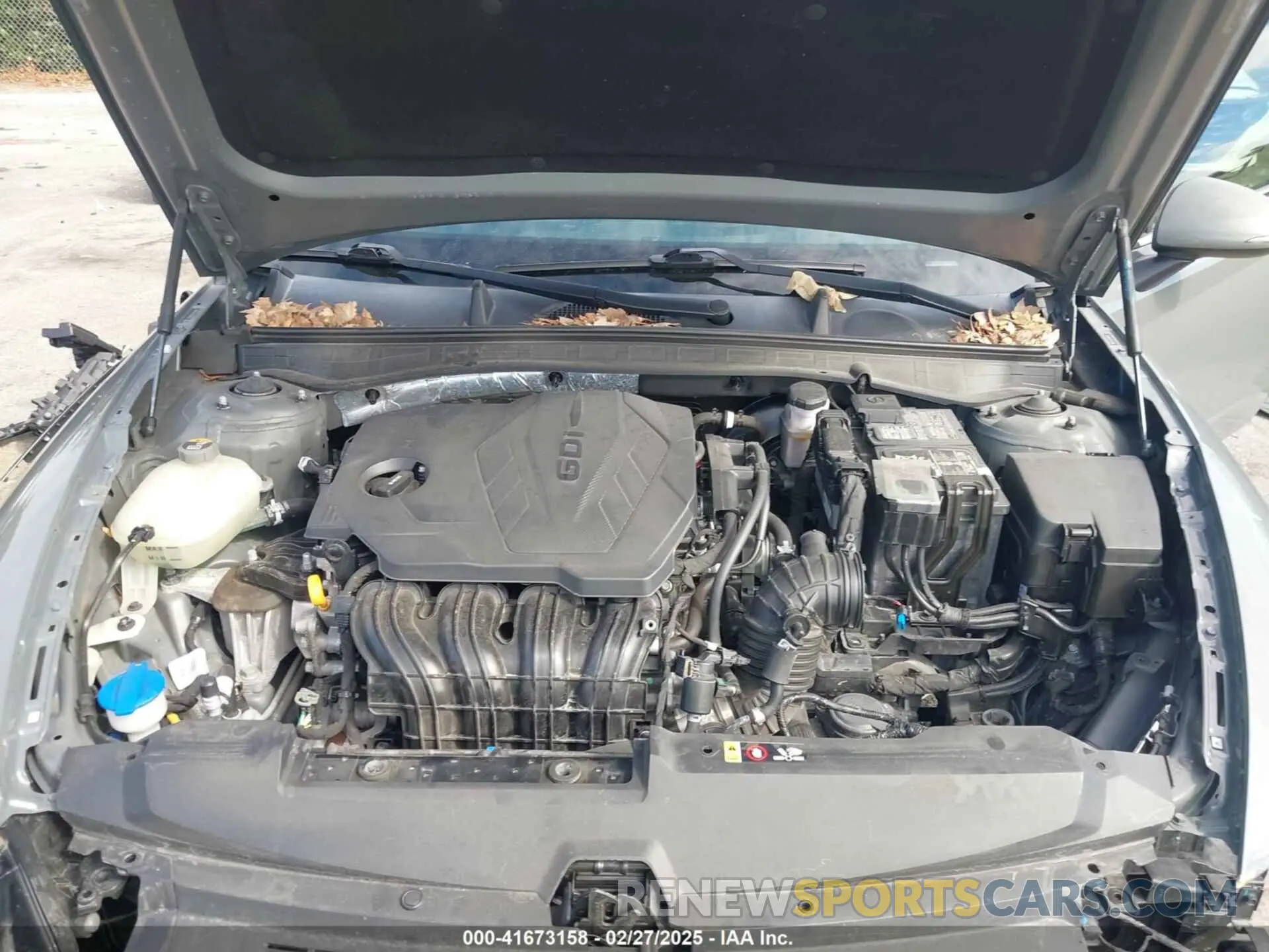 10 fotografías del automóvil dañado 5NPEF4JA7LH060559 HYUNDAI SONATA 2020