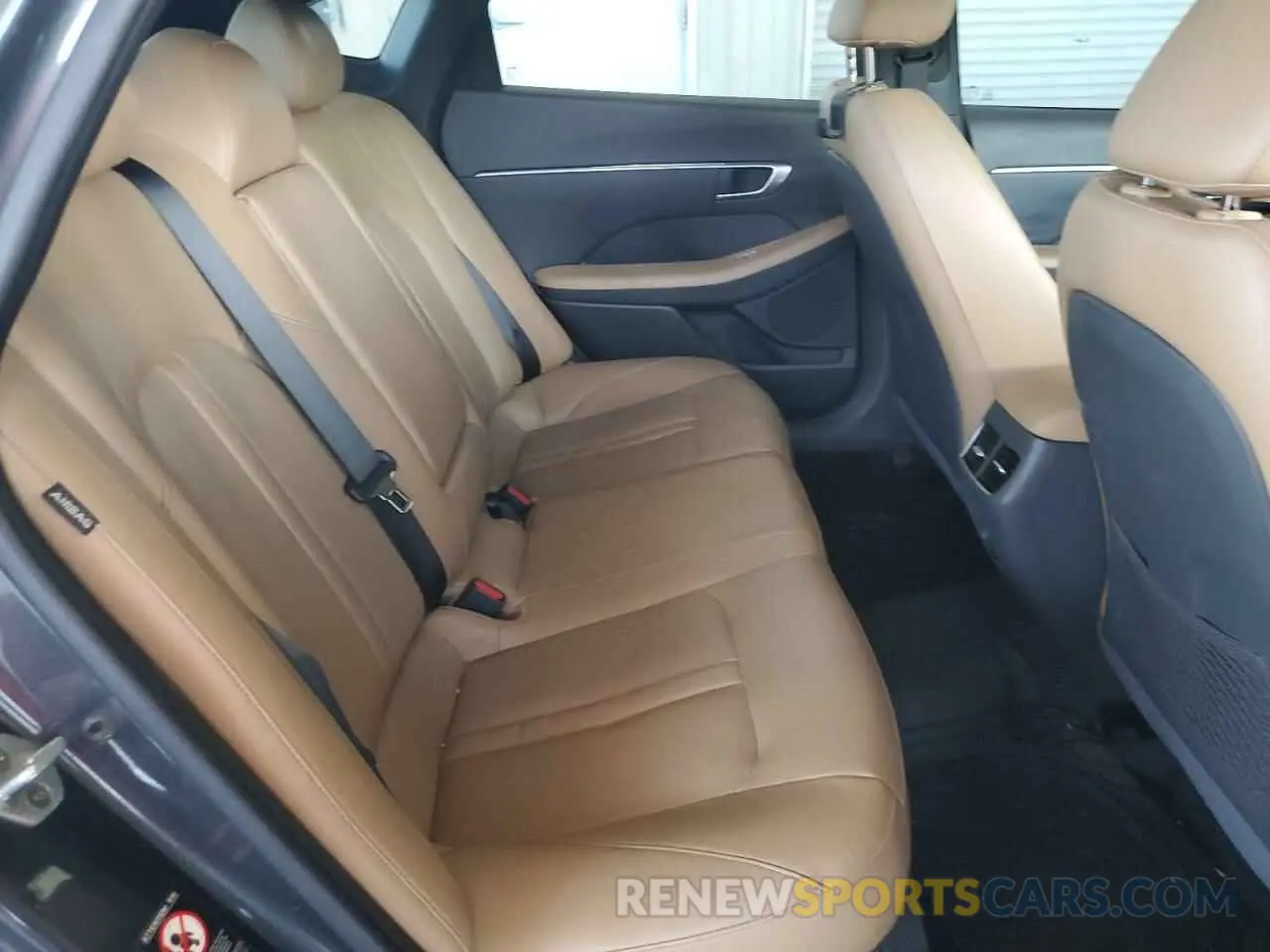10 fotografías del automóvil dañado 5NPEF4JA8LH006462 HYUNDAI SONATA 2020