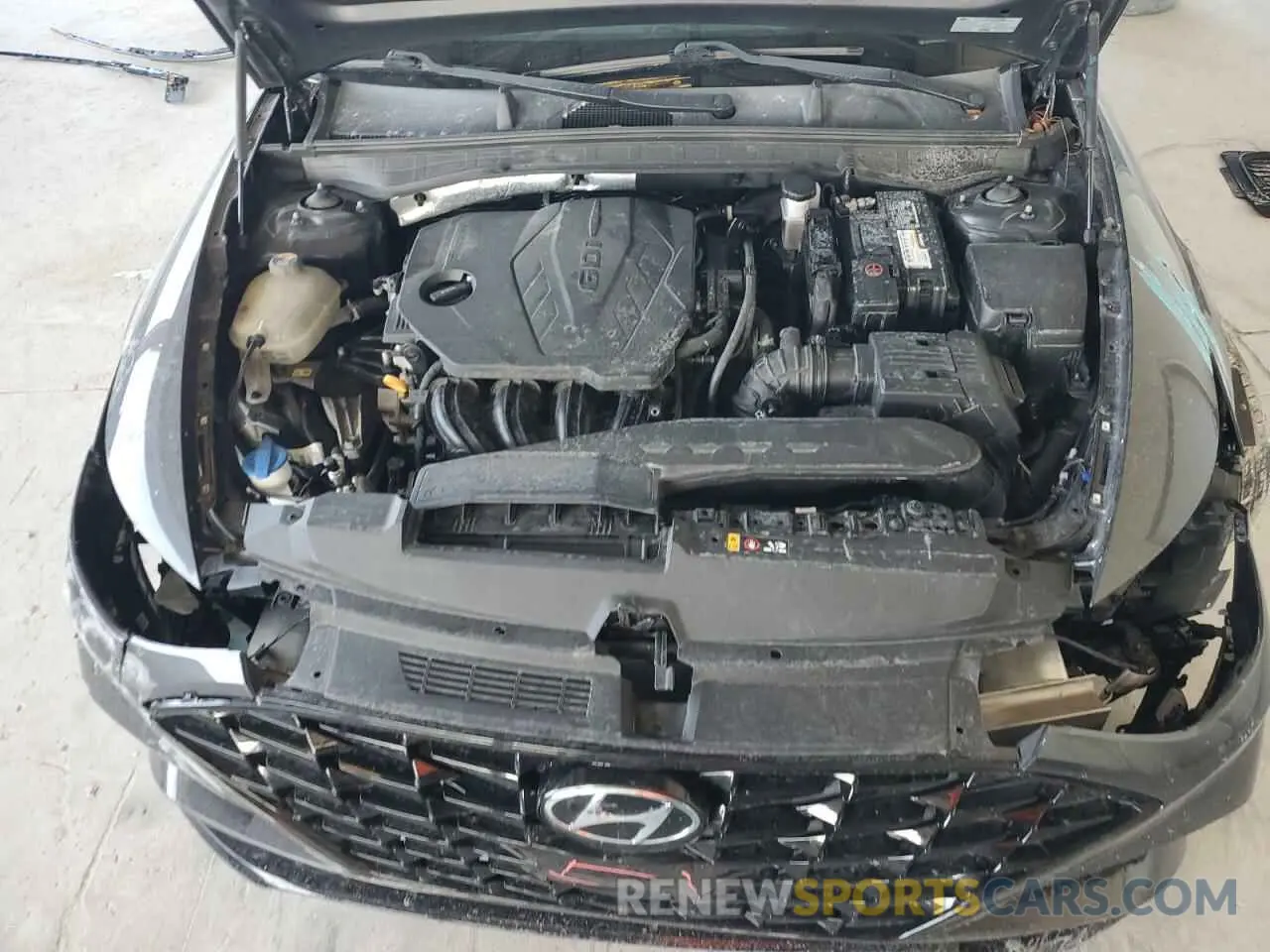 11 fotografías del automóvil dañado 5NPEF4JA8LH006462 HYUNDAI SONATA 2020
